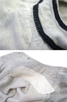 画像7: 1960's "WILSON" Baseball Wool Shirts -made in USA-　Grey / Navy　size L (表記 42) (7)