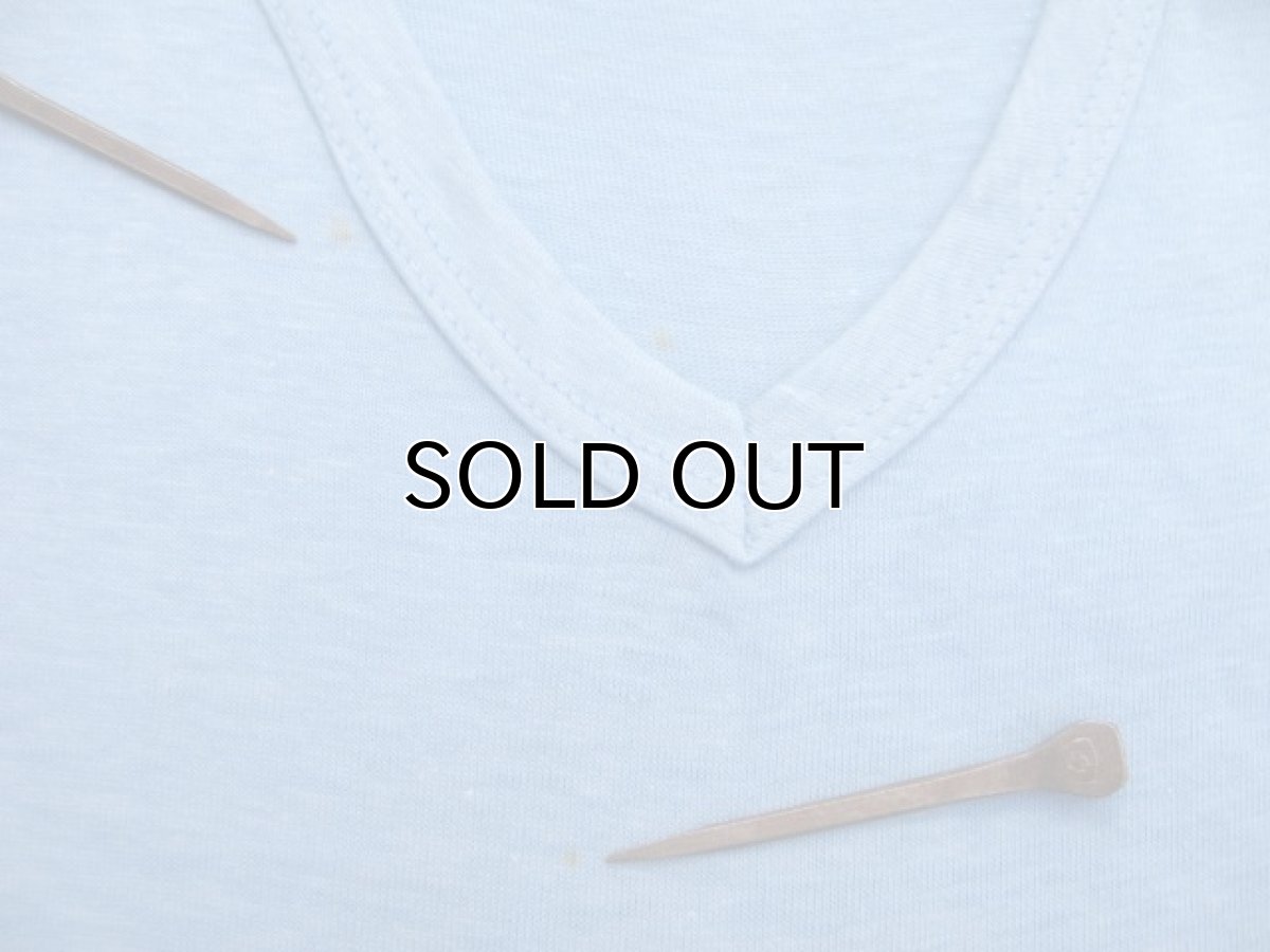 画像7: 1980's "Fruit of the Room" Print T-Shirts Sax Blue size L - XL (表記 L) (7)