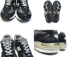 画像3: New Balance 993 Running Shoes -made in USA-　BLACK　size 9 1/2 (27.5 cm) (3)