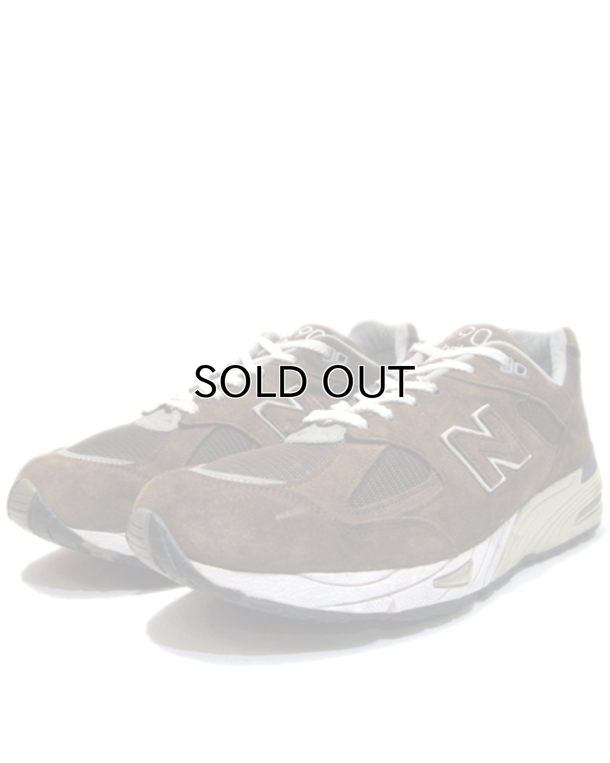 画像1: New Balance 990 Running Shoes -made in USA-　BROWN　size 10 1/2 (28.5 cm) (1)
