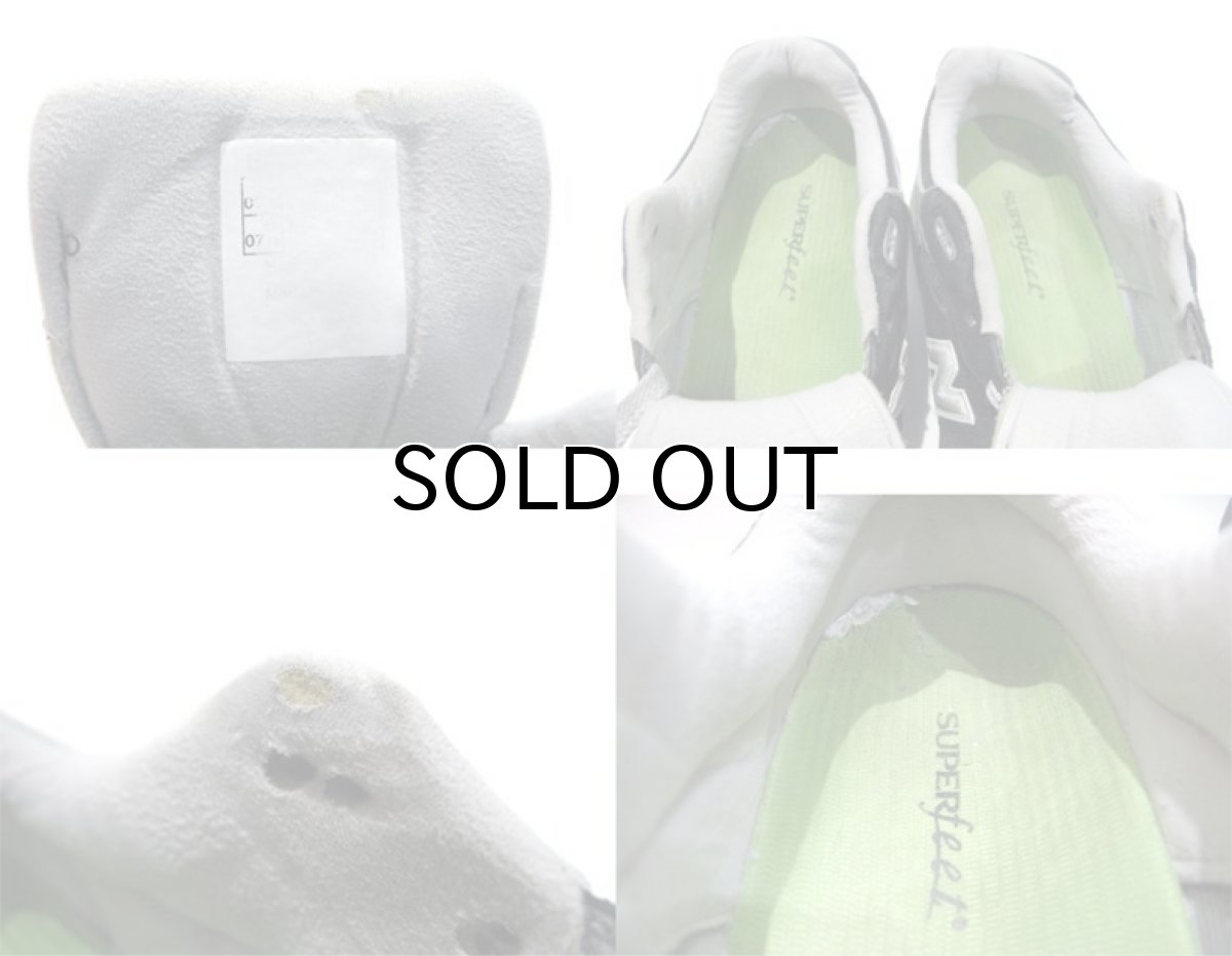 画像4: New Balance 993 Running Shoes -made in USA- BLACK size 9 1/2 (27.5 cm) (4)