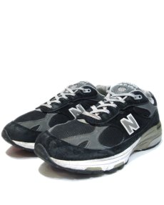 画像1: New Balance 993 Running Shoes -made in USA-　BLACK　size 9 1/2 (27.5 cm) (1)