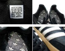 画像4: 00's adidas "SAMBA" Leather Sneaker　BLACK　size 13 (31 cm) (4)