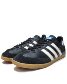 画像1: 00's adidas "SAMBA" Leather Sneaker　BLACK　size 13 (31 cm) (1)