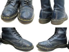 画像4: Dr.Martins 10-Hole Leather Boots -made in England-　NAVY　size 27cm ~ 27.5cm (4)