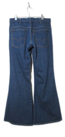 画像2: 1980's Levi Strauss & Co. Lot 684 BIg Bell Denim Pants　Blue Denim　size w 32.5 inch (表記 33 x 30) (2)