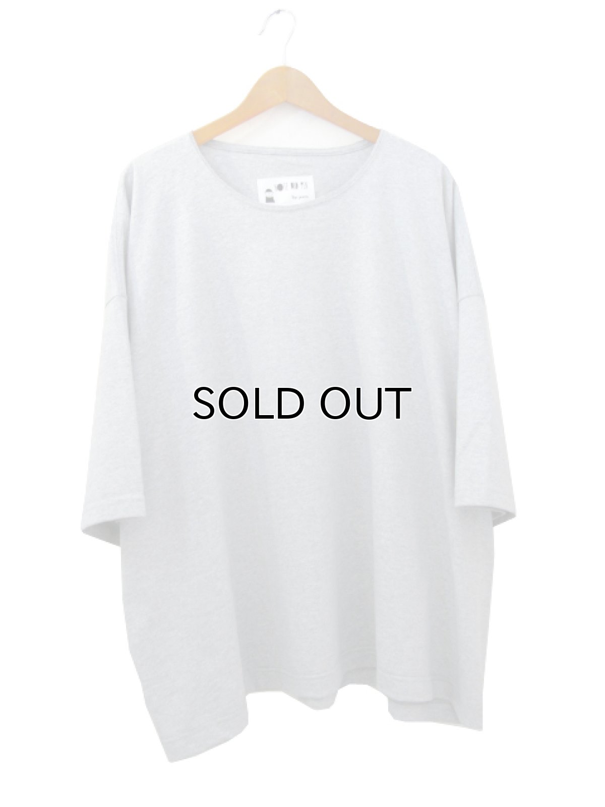 画像2: " Note and Pen the poem " ノートとペン " Short Length Tee "　GREY　one size (2)