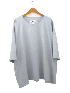 画像2: " Note and Pen the poem " ノートとペン " Short Length Tee "　GREY　one size (2)