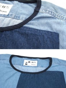 画像5: (A) Note and Pen ノートとペン "retouch" Denim Tee　Blue Denim　one size (5)