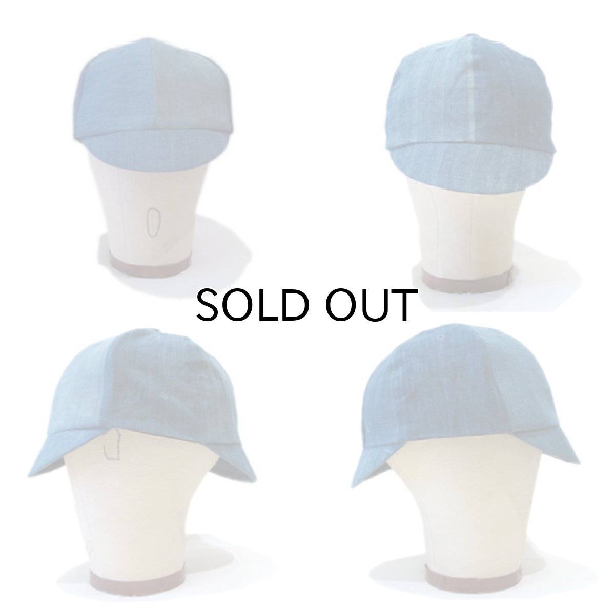 画像2: #D  Note and Pen "diverse Cap" Double Visor INDIGO (2)