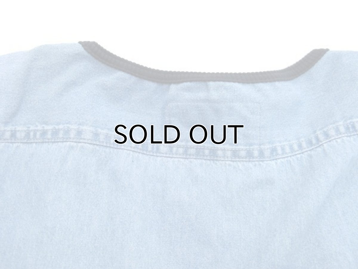画像3: (A) Note and Pen ノートとペン "retouch" Denim Tee Blue Denim one size (3)