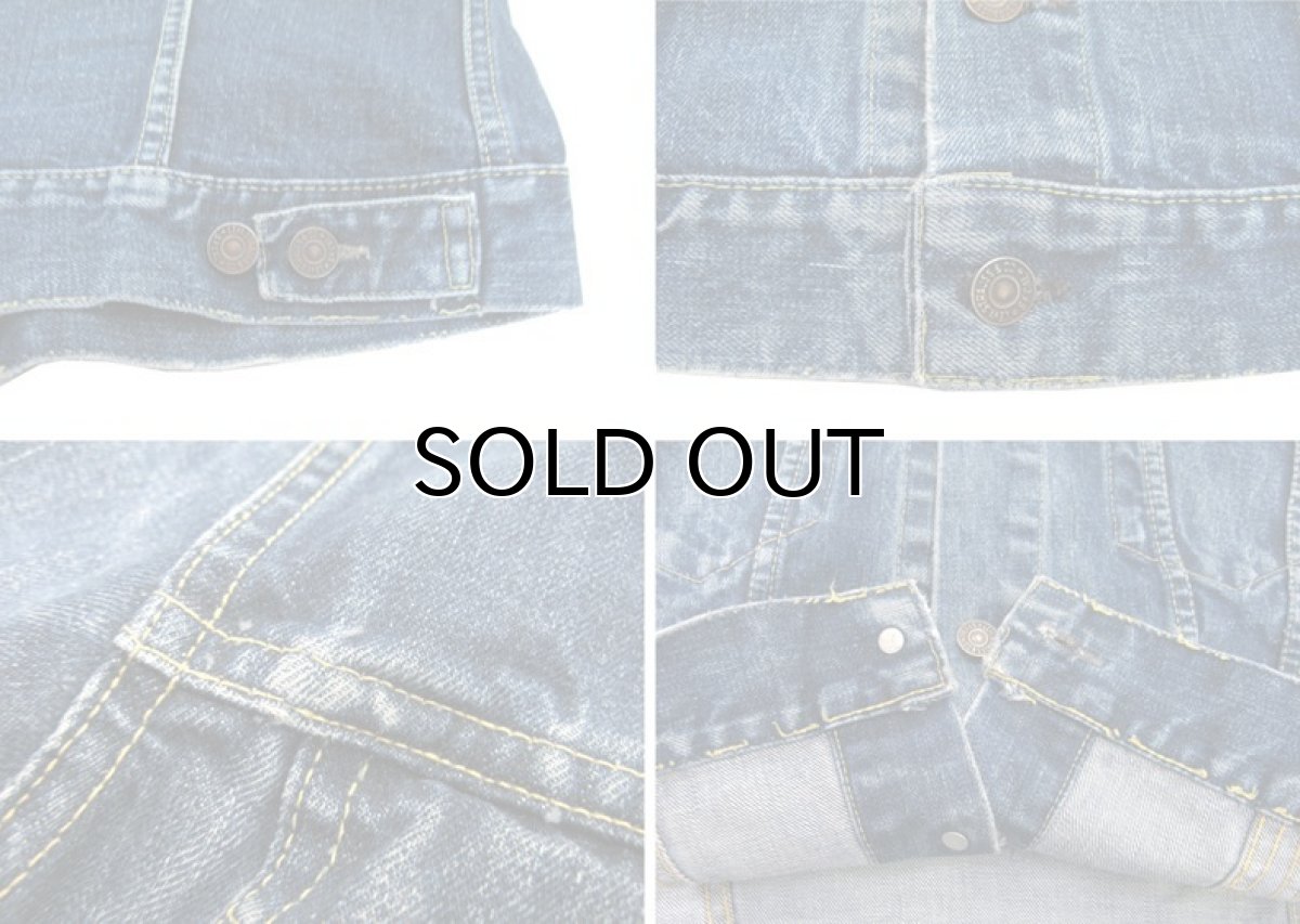 画像6: 1960's Levi's 557XX (3rd) Guaranteed Denim Jacket　Indigo Blue　size L (表記 44) (6)