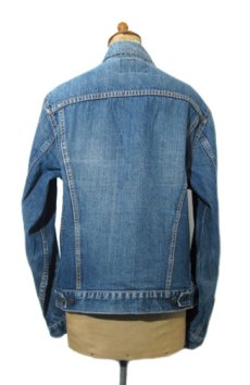 画像2: 1960-70's Levi's 70505 "E" Denim Jacket　Indigo Blue　size M (表記 36-38) (2)
