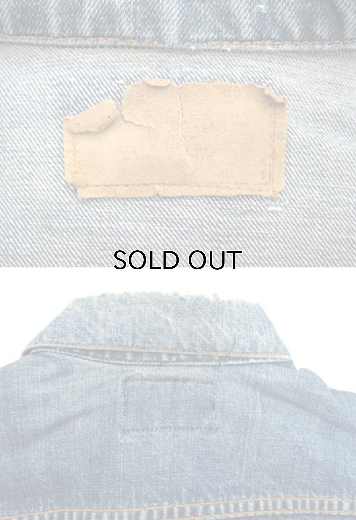 画像4: 1960-70's Levi's 70505 "E" Denim Jacket Indigo Blue size M (表記 36-38) (4)