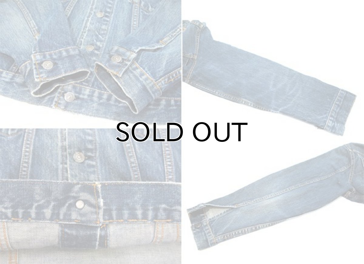 画像6: 1960-70's Levi's 70505 "E" Denim Jacket Indigo Blue size M (表記 36-38) (6)