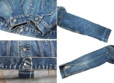 画像6: 1960-70's Levi's 70505 "E" Denim Jacket　Indigo Blue　size M (表記 36-38) (6)