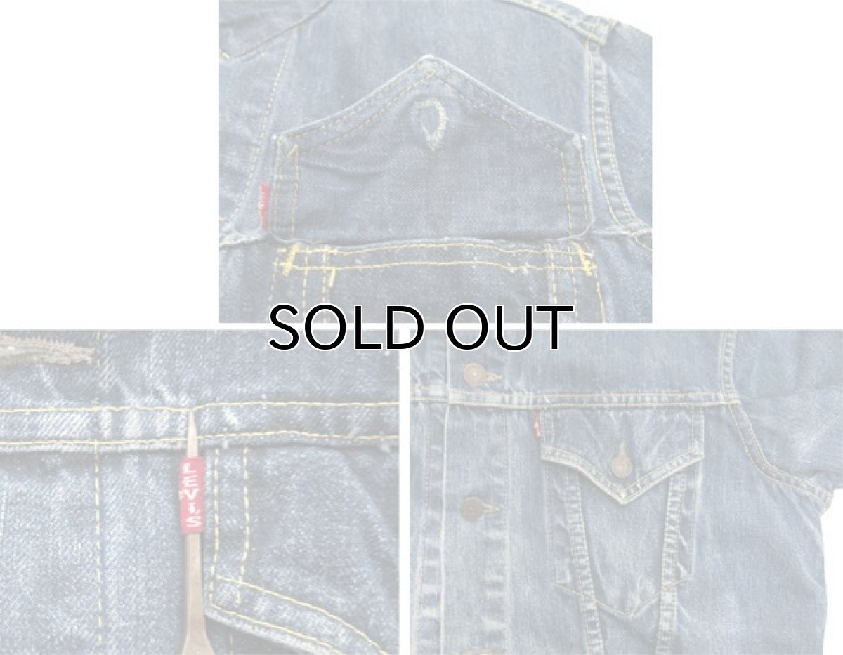 画像4: 1960's Levi's 557XX (3rd) Guaranteed Denim Jacket　Indigo Blue　size L (表記 44) (4)