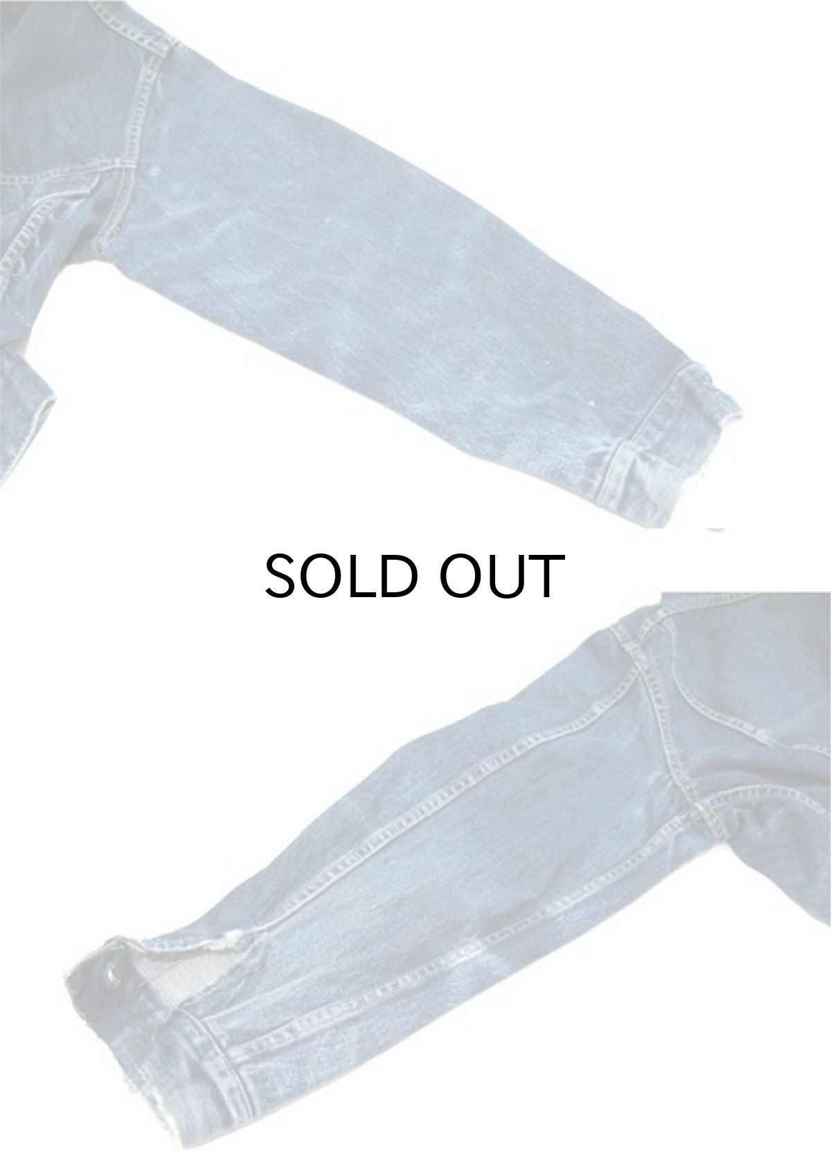 画像7: 1960's Levi's 557XX (3rd) Guaranteed Denim Jacket　Indigo Blue　size L (表記 44) (7)