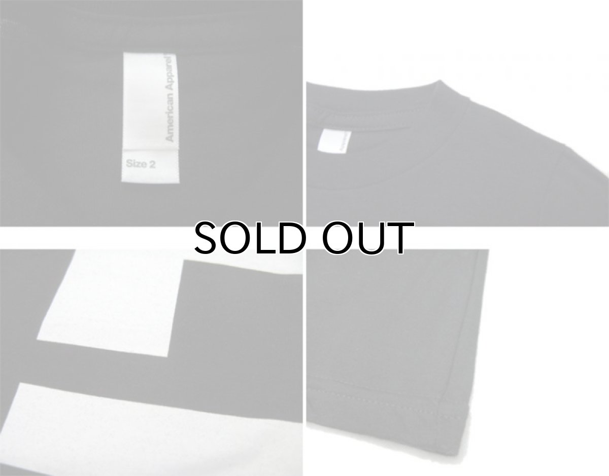 画像3: "ポエムのTee" for KID'S アメリカンアパレル" P "BLACK　size 2(90cm) / 4(110cm) / 6(120cm)/8/10 (3)