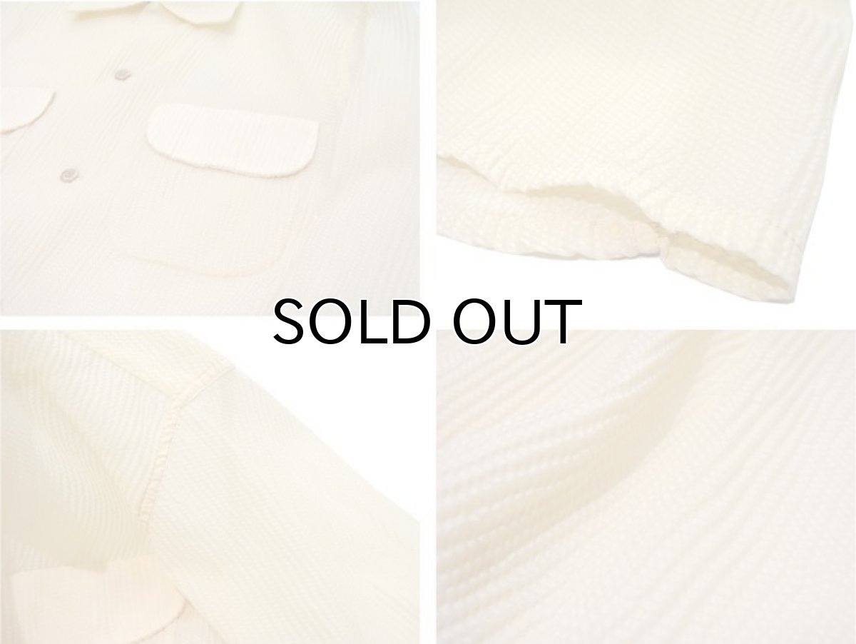 画像5: 1950's "Artvogue" L/S Silk Shirts Box Style Cream size M (表記 M 15 - 15 1/2) (5)