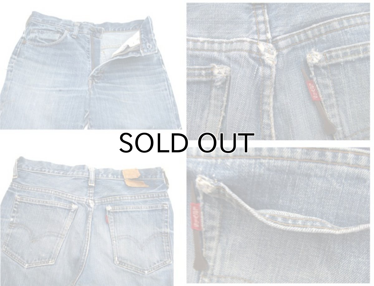 画像5: 1970's Levi Strauss & Co. Lot 517 "Single Stitch" Denim Pants Indigo Denim size w 31 inch (表記 不明) (5)