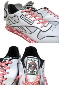 画像5: NEW Reebok "Keith Haring" Classic Leather Sneaker　White / Black / Red　size 9.5 (27.5 cm) (5)