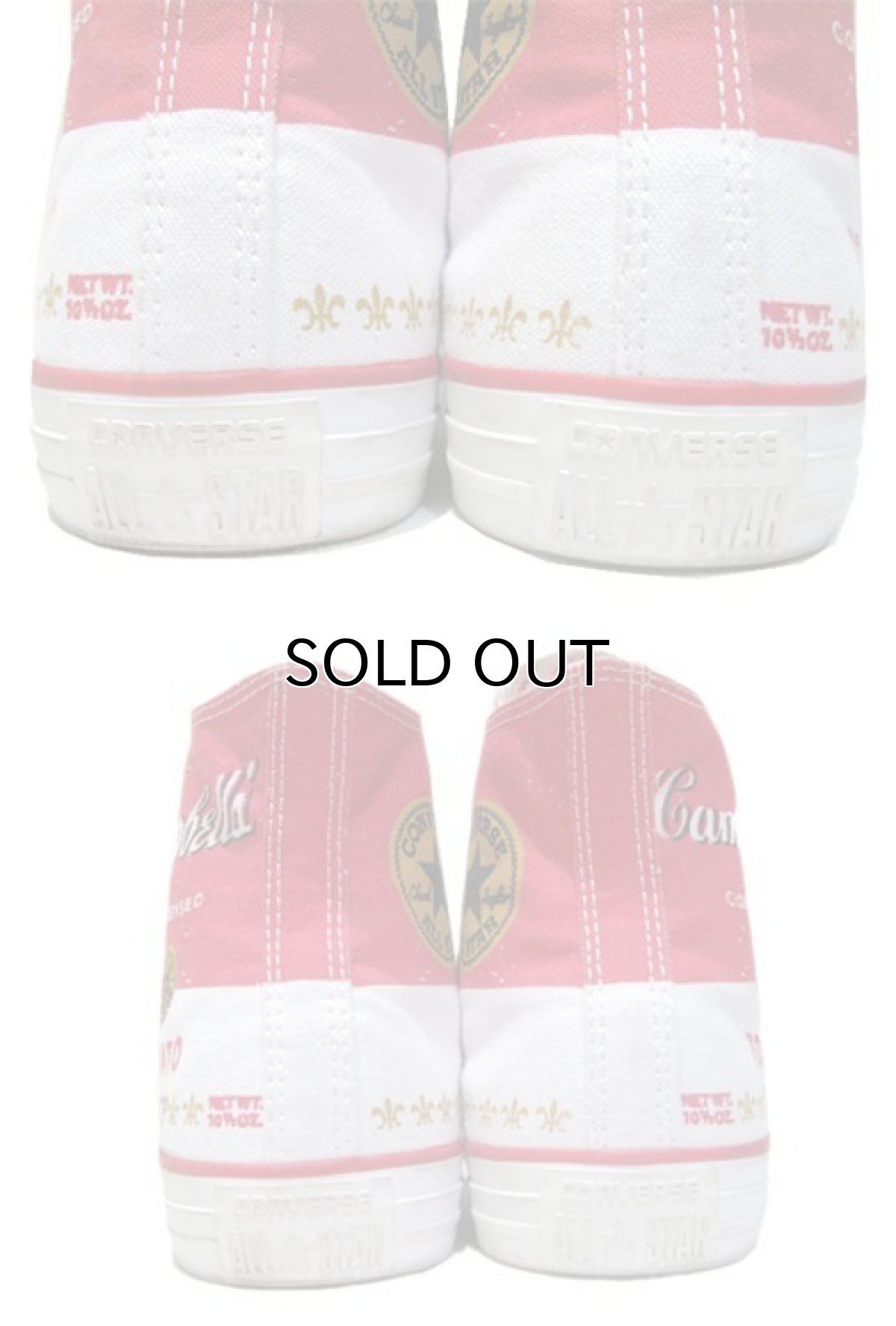 画像5: Converse ALL STAR "Andy Warhol" Hi-Cut Sneaker White / Red size 8 (26.5 cm) (5)