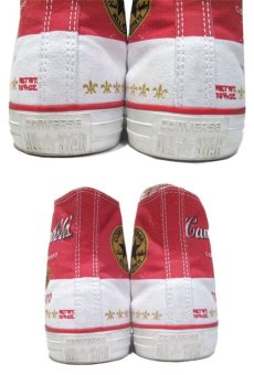 画像5: Converse ALL STAR "Andy Warhol" Hi-Cut Sneaker　White / Red　size 8 (26.5 cm) (5)