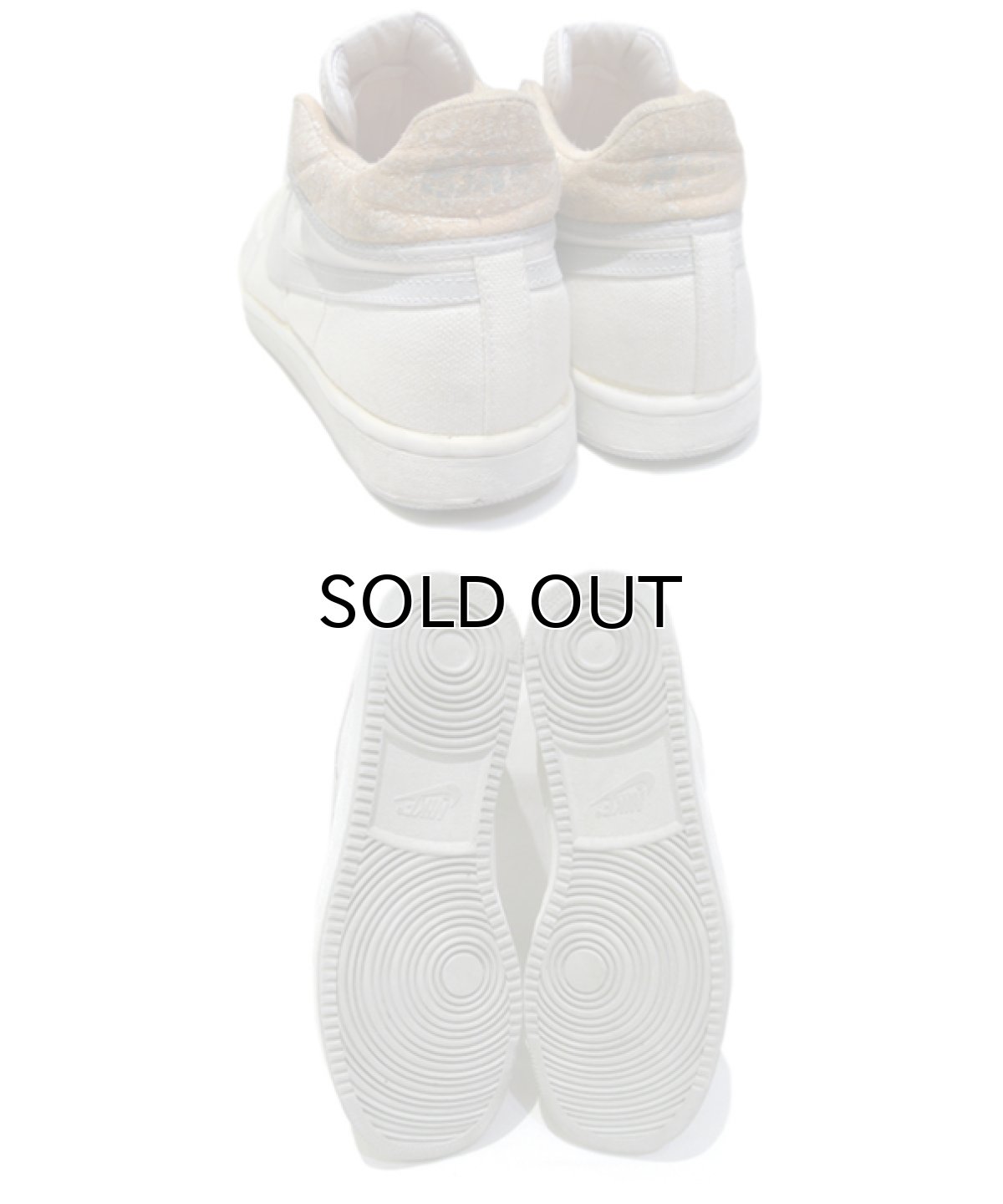 画像3: 1980's NIKE Canvas Sneaker -made in KOREA-　Off White　size 11 1/2 (29.5 cm) (3)