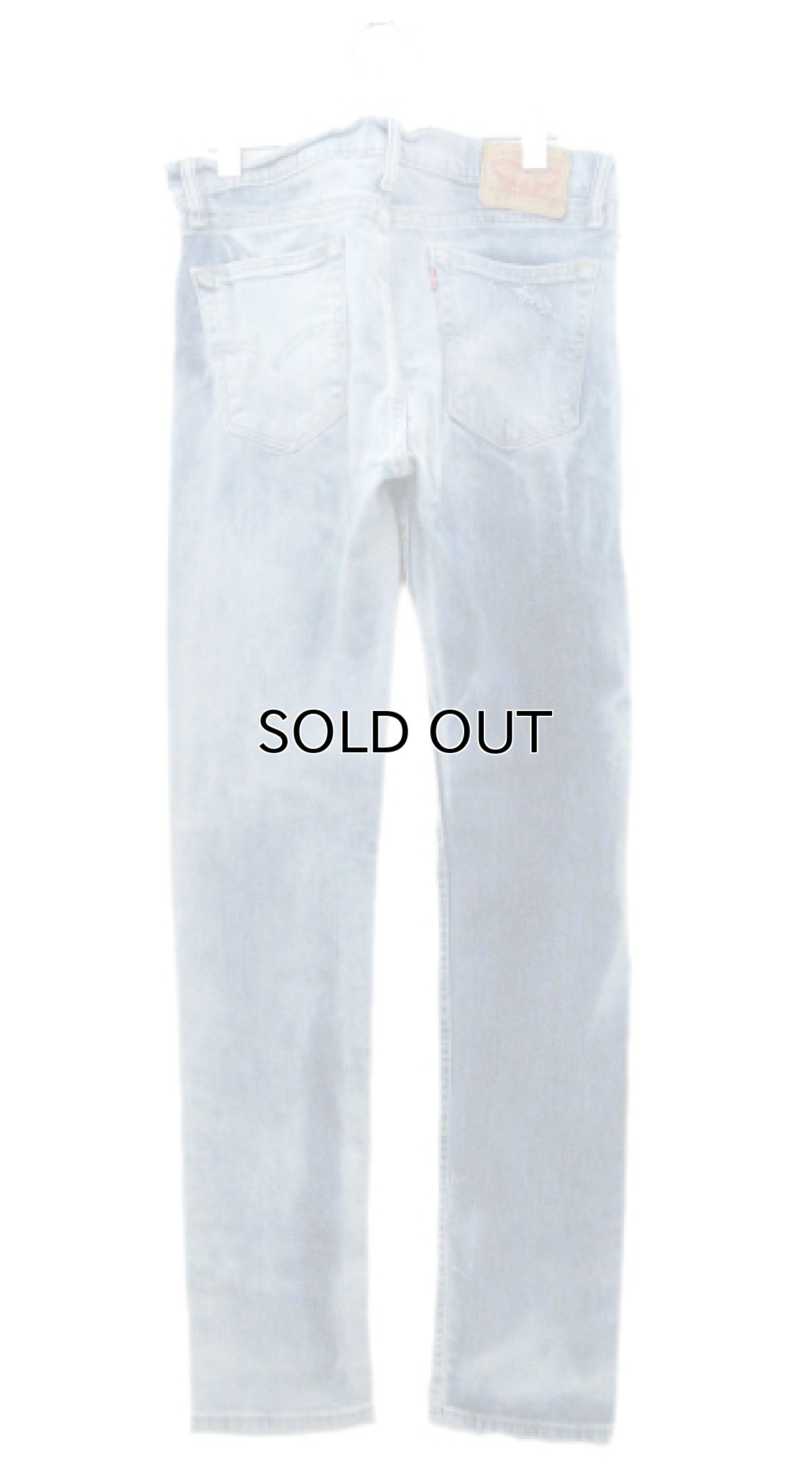 画像2: Levi's 510 Denim Super Skinny Pants　Blue Denim　size w 33 inch (表記 w32 L34) (2)