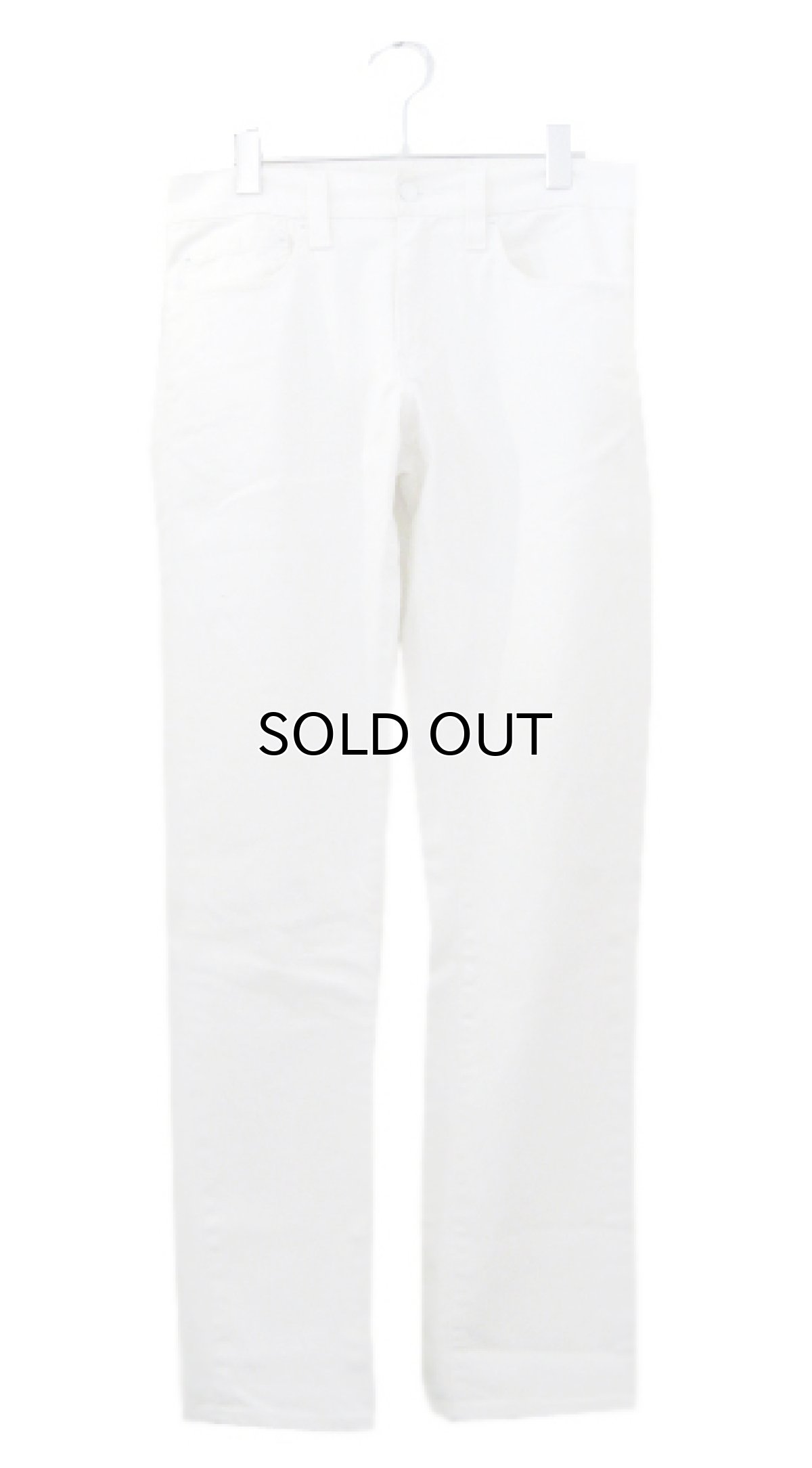 画像1: Levi's 511 Denim Skinny Pants　WHITE　size w 33 inch (表記 w32 L30) (1)