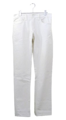 画像1: Levi's 511 Denim Skinny Pants　WHITE　size w 33 inch (表記 w32 L30) (1)