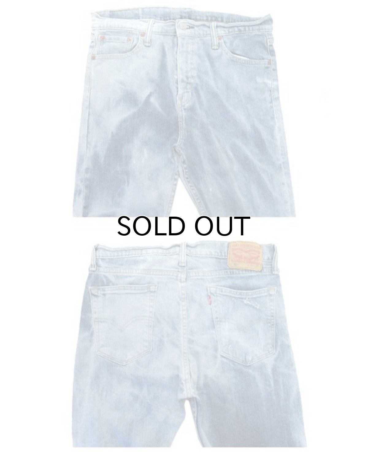 画像3: Levi's 510 Denim Super Skinny Pants　Blue Denim　size w 33 inch (表記 w32 L34) (3)