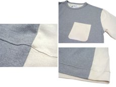 画像4: " Note and Pen the poem " ノートとペン　"ポエムのポケットTee"　GREY / OFF (4)