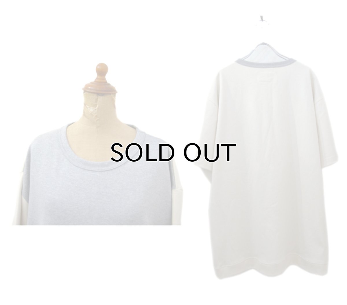 画像3: " Note and Pen the poem " ノートとペン　"ポエムのポケットTee"　GREY / OFF (3)