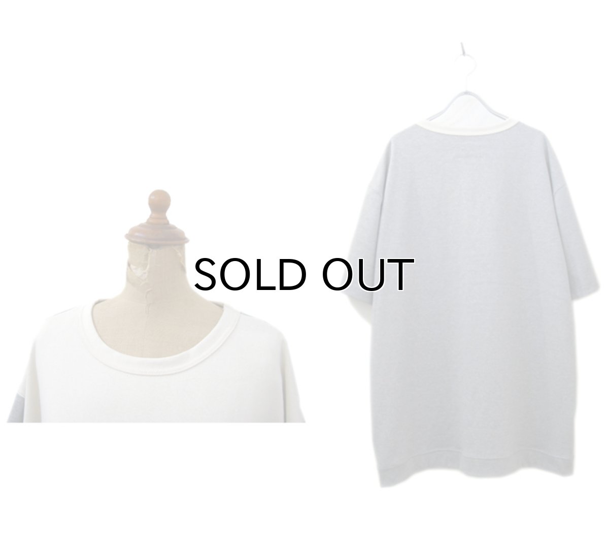 画像3: " Note and Pen the poem " ノートとペン　"ポエムのポケットTee"　OFF / GREY (3)