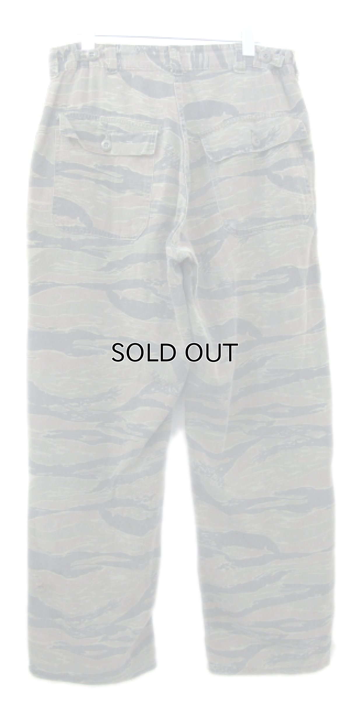 画像2: 1980's "Ranger" Tiger Stripe Camouflage Hunting Trousers Olive Brown size w 33 inch (表記 M) (2)