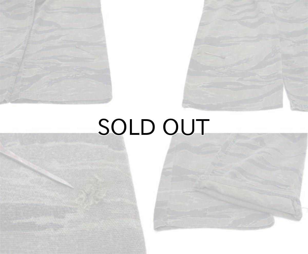 画像5: 1980's "Ranger" Tiger Stripe Camouflage Hunting Trousers Olive Brown size w 33 inch (表記 M) (5)