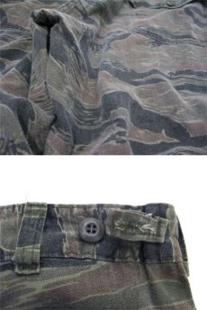 画像4: 1980's "Ranger" Tiger Stripe Camouflage Hunting Trousers　Olive Brown　size w 33 inch (表記 M) (4)