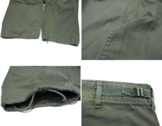 画像5: 1960's U.S.Military Cotton Poplin Rip-Stop Trousers　OLIVE　size w 32 inch (Regular / Small)　 (5)