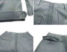 画像5: 1950's U.S.AIR FORCE MIL T-4335A Hemmed Bottoms　Sage Green　size w 30 inch (表記 30R) (5)