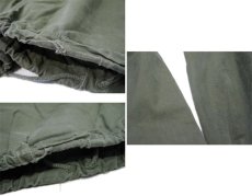 画像8: 1960's U.S.Military Cotton Poplin Rip-Stop Trousers　OLIVE　size w 32 inch (Regular / Small)　 (8)