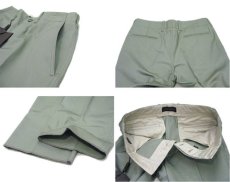 画像4: LOUIS VUITTON Cotton Gabardine Trousers -made in ITALY-　Sage Green　size w 31 inch (表記 48) (4)