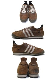 画像2: 00's adidas "CHILE 62" Leather Sneaker　BROWN　size 9.5 (27.5 cm) (2)