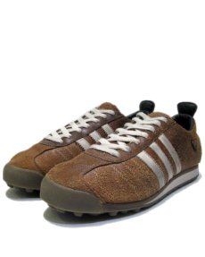 画像1: 00's adidas "CHILE 62" Leather Sneaker　BROWN　size 9.5 (27.5 cm) (1)