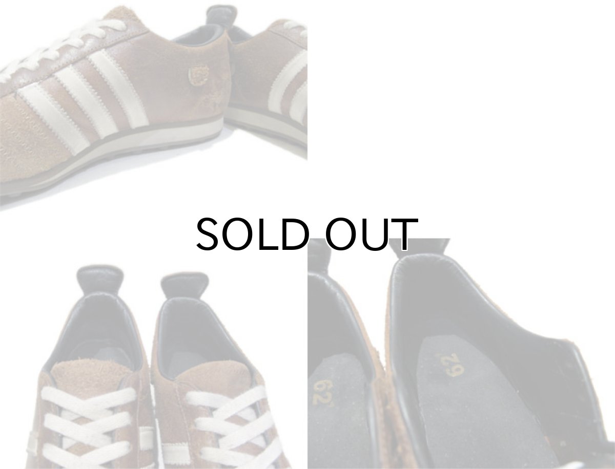 画像4: 00's adidas "CHILE 62" Leather Sneaker　BROWN　size 9.5 (27.5 cm) (4)
