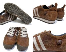 画像3: 00's adidas "CHILE 62" Leather Sneaker　BROWN　size 9.5 (27.5 cm) (3)