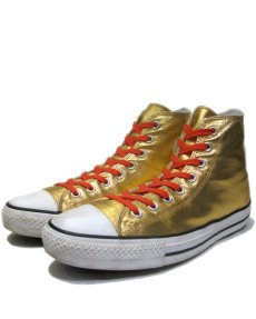 画像1: 00's Converse ALL STAR Hi-Cut Sneaker　GOLD　size 11 (29.5 cm) (1)