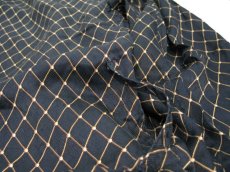画像7: SAKS FIFTH AVENUE Silk Gown　BLACK　size L-XL (表記 不明) (7)