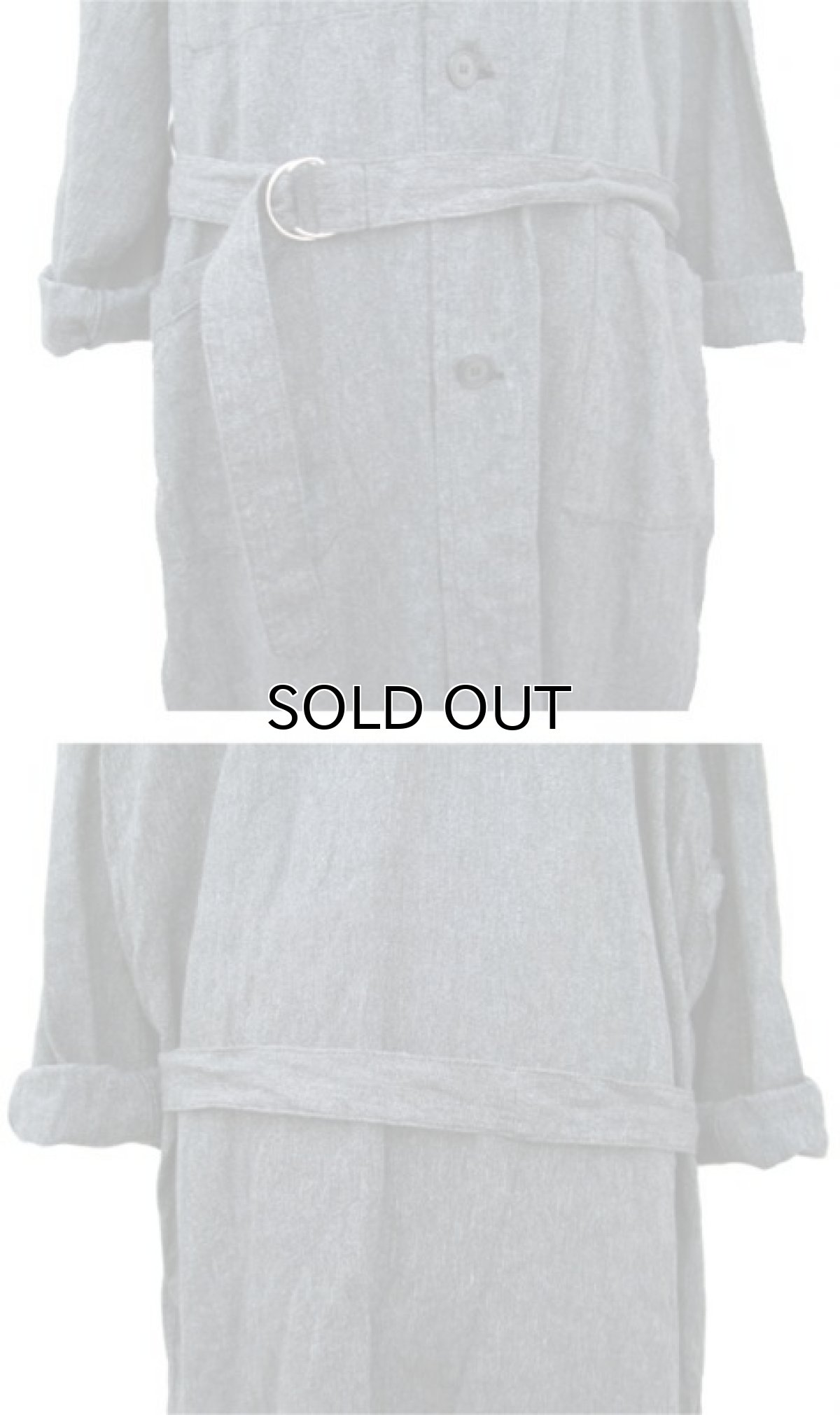 画像4: 1950's French Salt and Pepper Atelier Coat  some repair size M - L (表記 不明) (4)